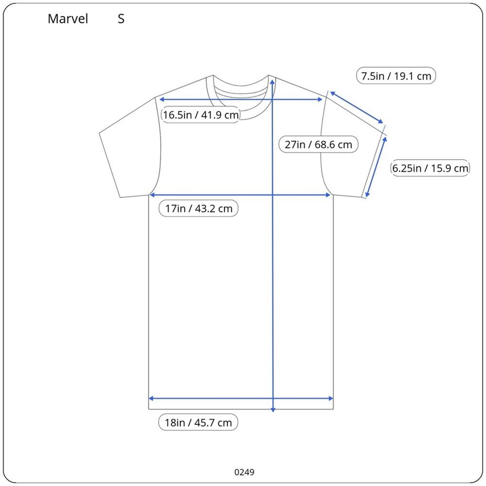 Marvel T-Shirt Mens Small Unisex Graphic SDCC Thor Iron Man Captain America Hulk - Picture 5 of 5